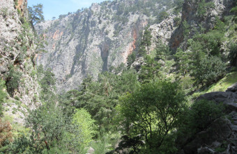 Trekking through Crete